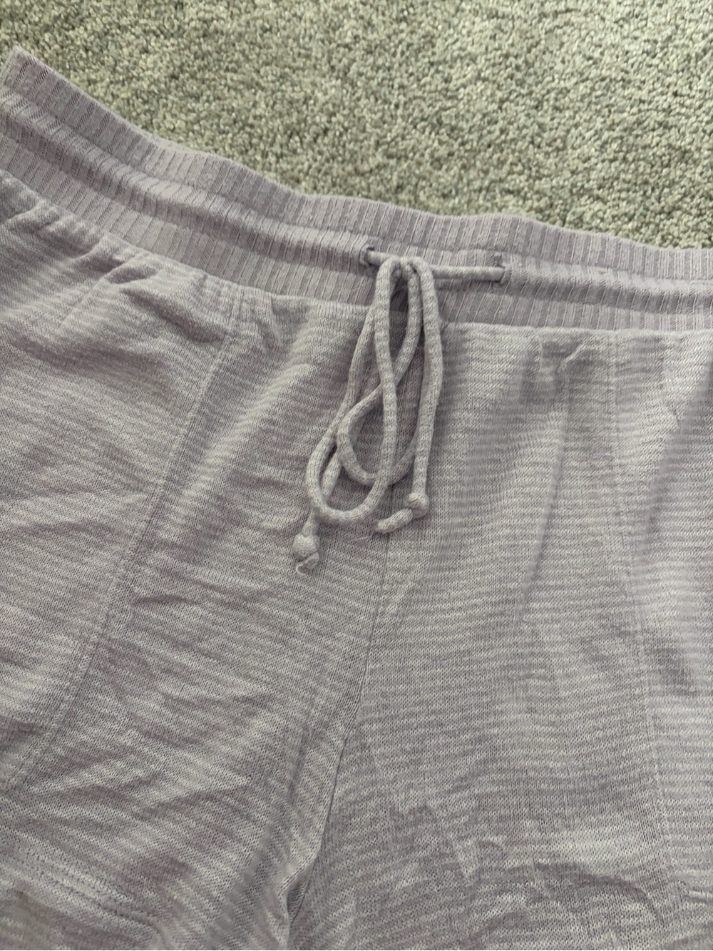 Target Women's Waffle-Knit Lounge Shorts - Light Lavender - Picture 2 of 5